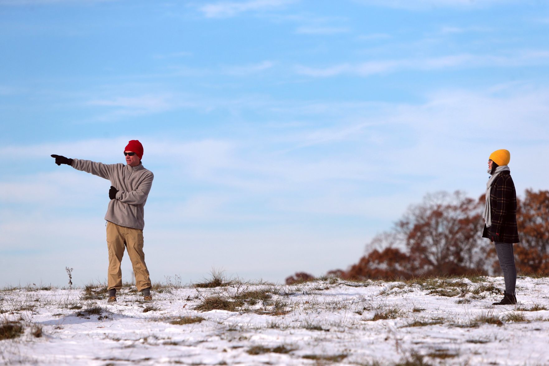 Searching for meteorites